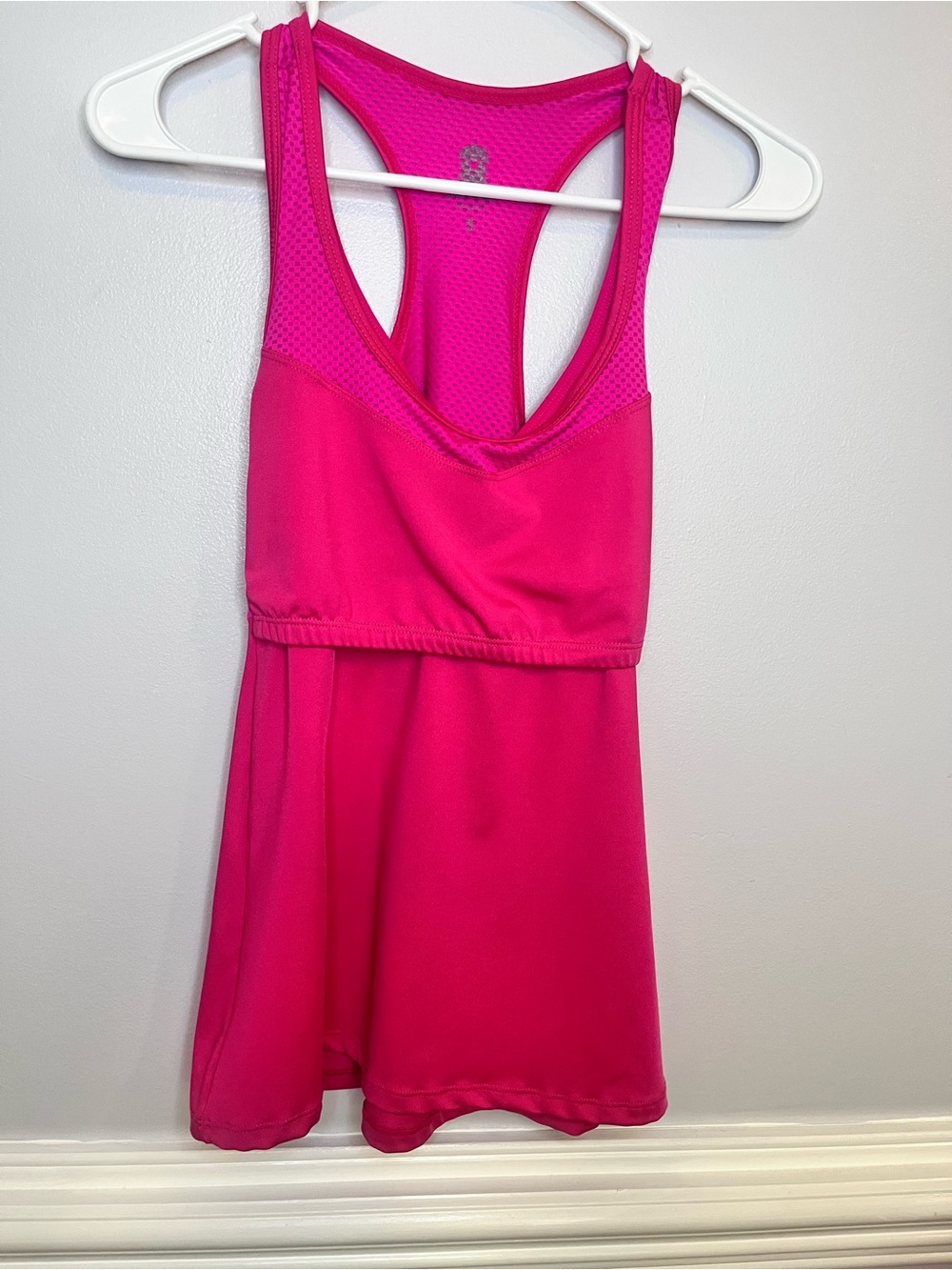Women’s Racerback Tank Top in Hot Pink